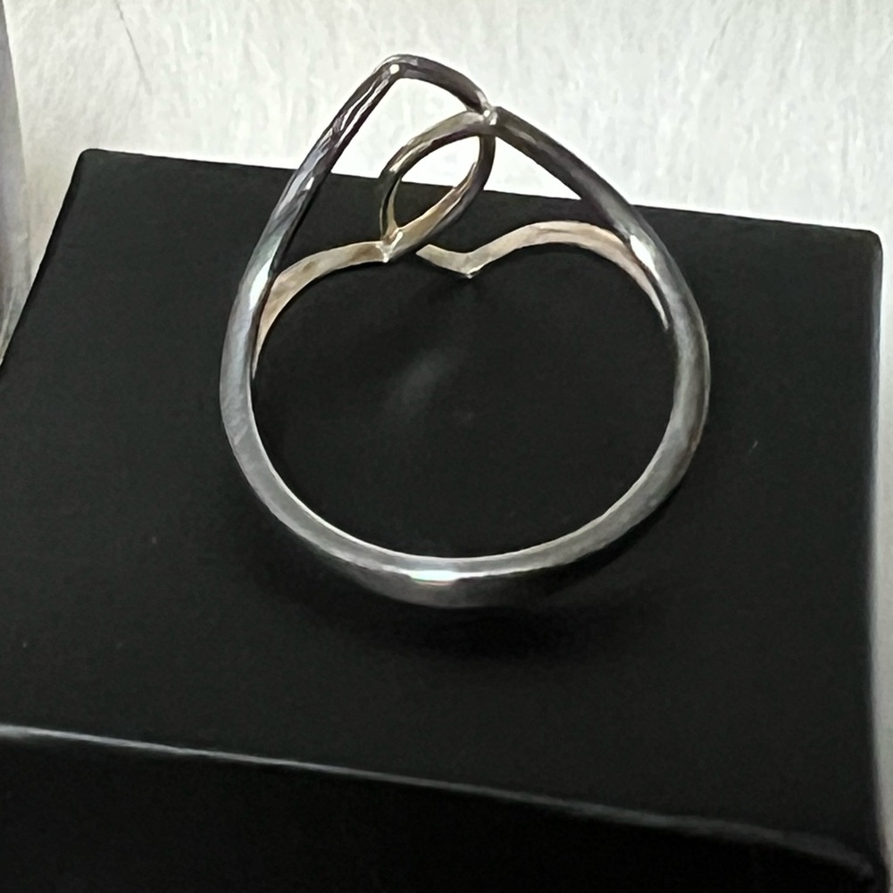 Avon Silver Forever Connected Ring - image 4